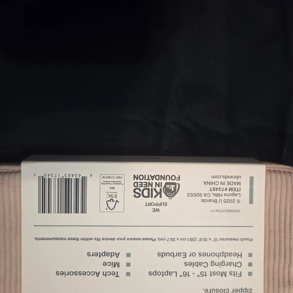 Pink Laptop Pouch with Zipper